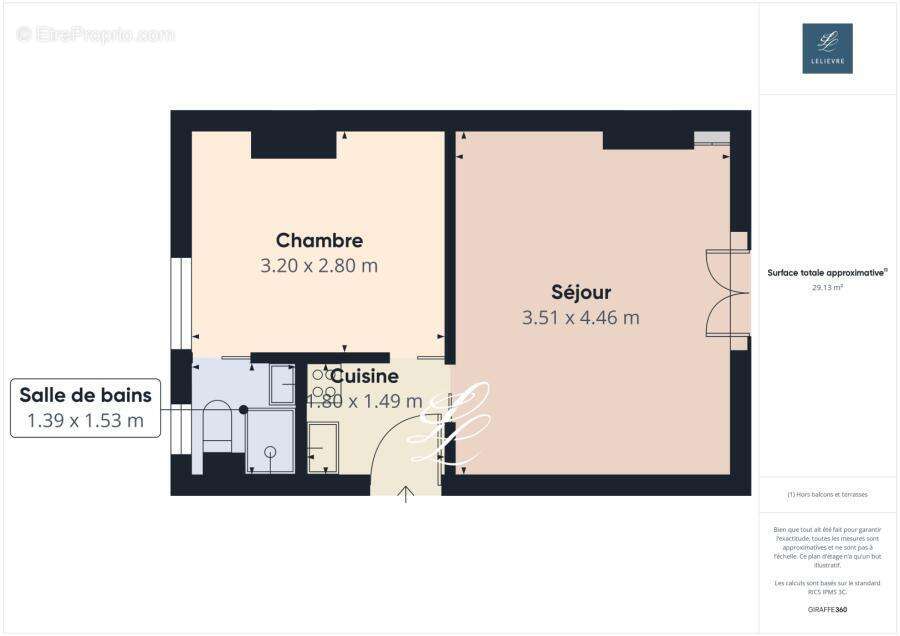 Appartement à PARIS-18E