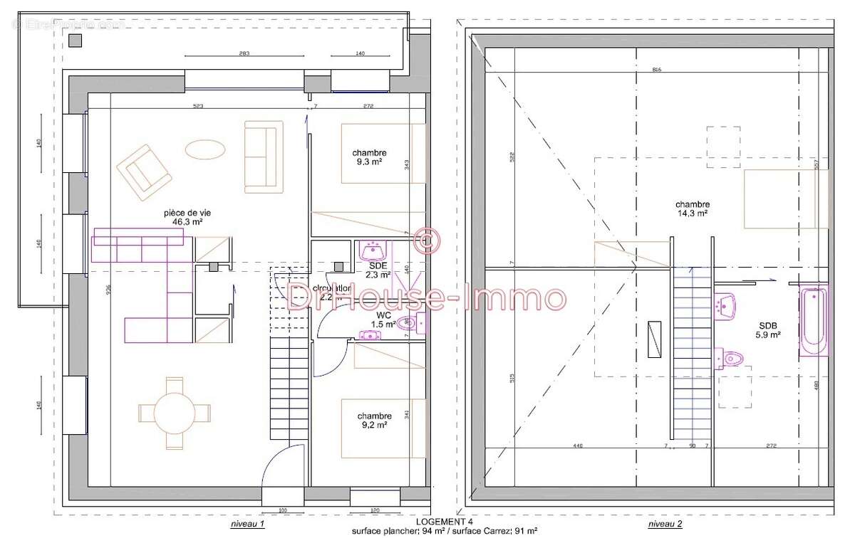 Appartement à PLUNERET