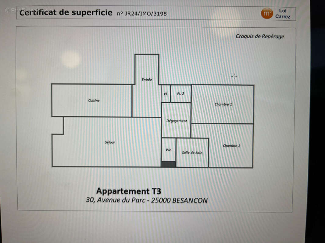 Appartement à BESANCON