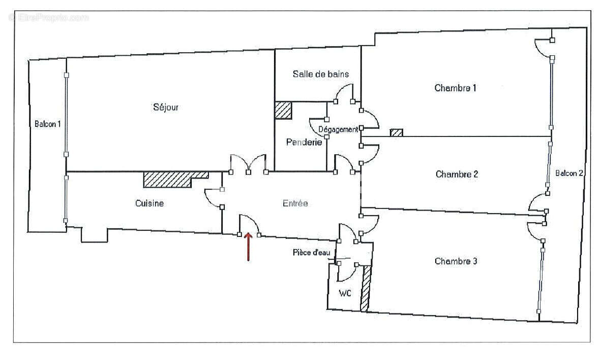 Appartement à SAINT-CLOUD