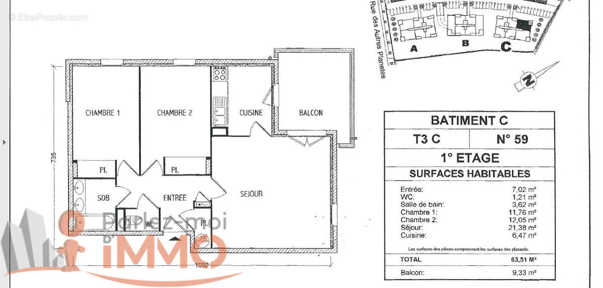 Appartement à L&#039;ISLE-D&#039;ABEAU