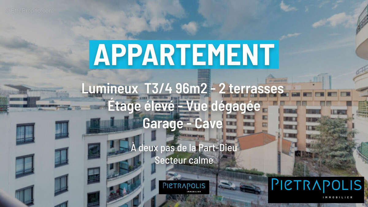 Appartement à LYON-3E