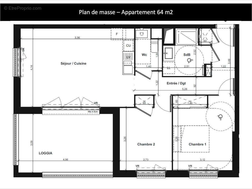 Appartement à COLOMBELLES