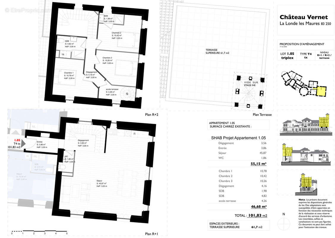 Appartement à LA LONDE-LES-MAURES