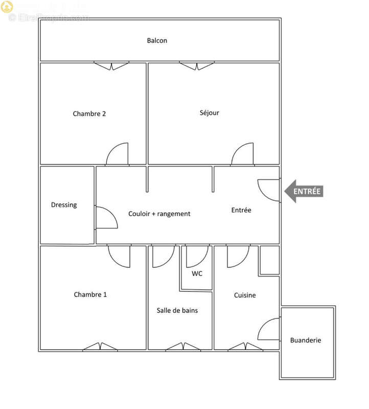 Appartement à SAINT-BRICE-SOUS-FORET