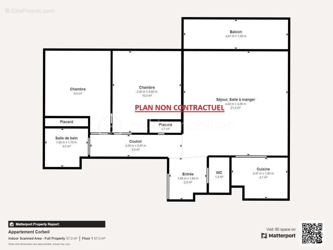 Appartement à CORBEIL-ESSONNES