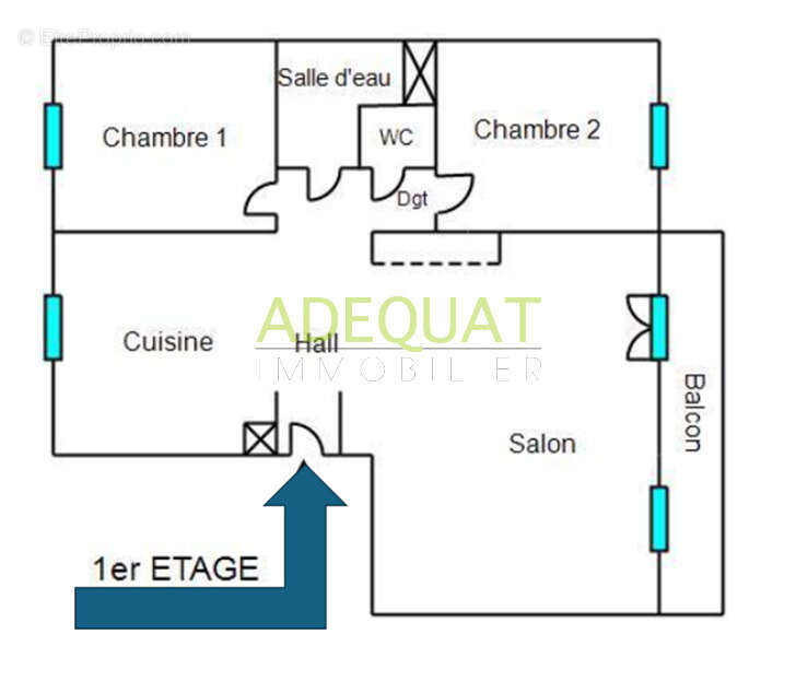 Appartement à BOURGOIN-JALLIEU