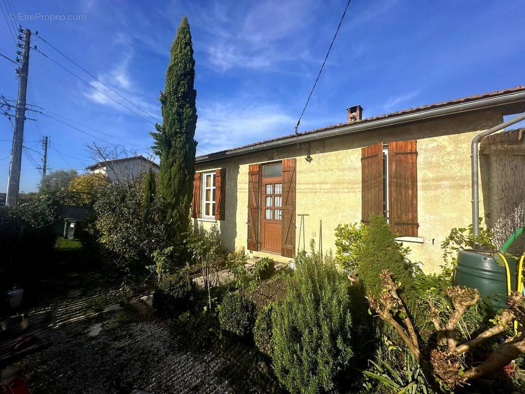 VUE DE FACE - Maison à PESSAC