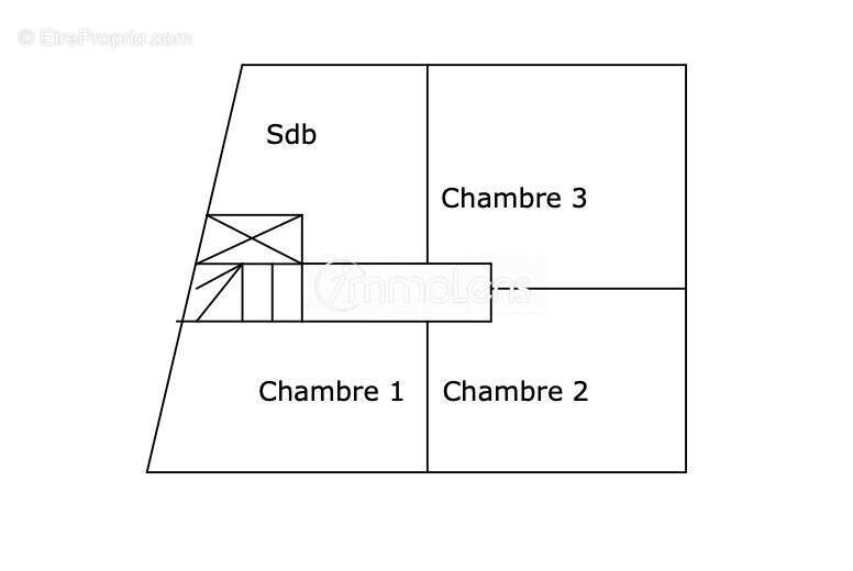 2eme étage du duplex - Appartement à LENS