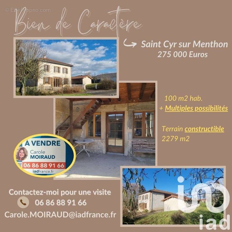 Photo 1 - Maison à SAINT-CYR-SUR-MENTHON