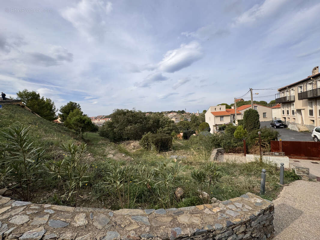 Terrain à PORT-VENDRES