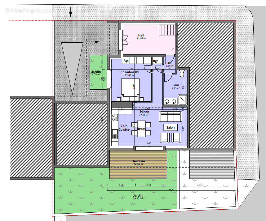 Appartement à SAINT-DENIS-EN-BUGEY