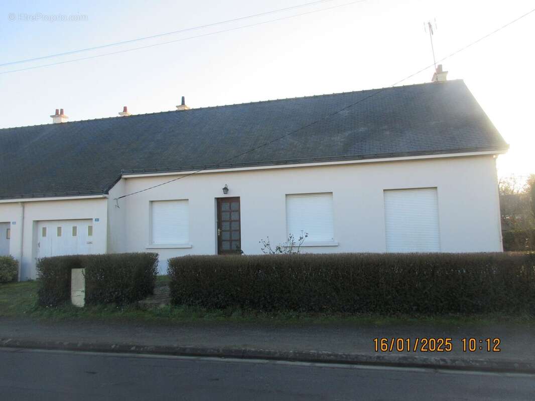 façade OUEST - Maison à BOUVRON