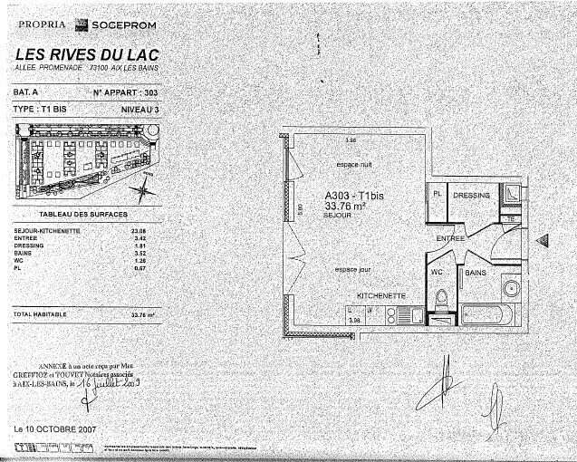 Appartement à AIX-LES-BAINS