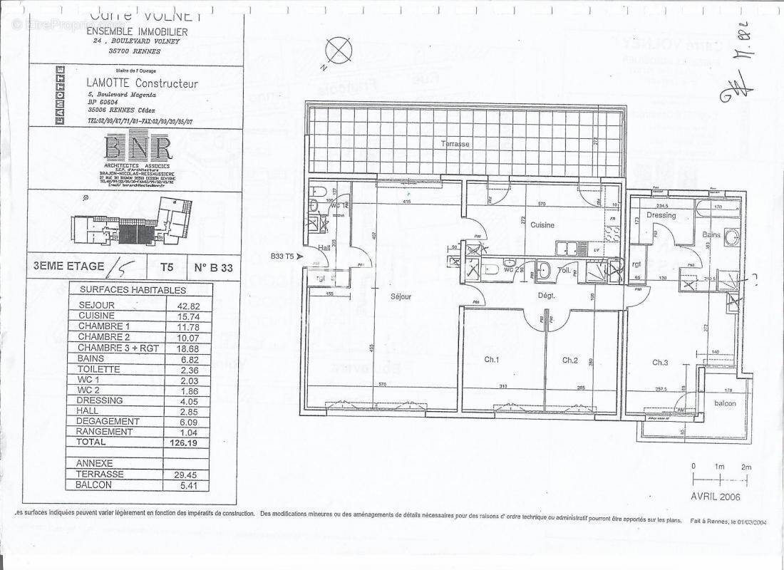 Appartement à RENNES