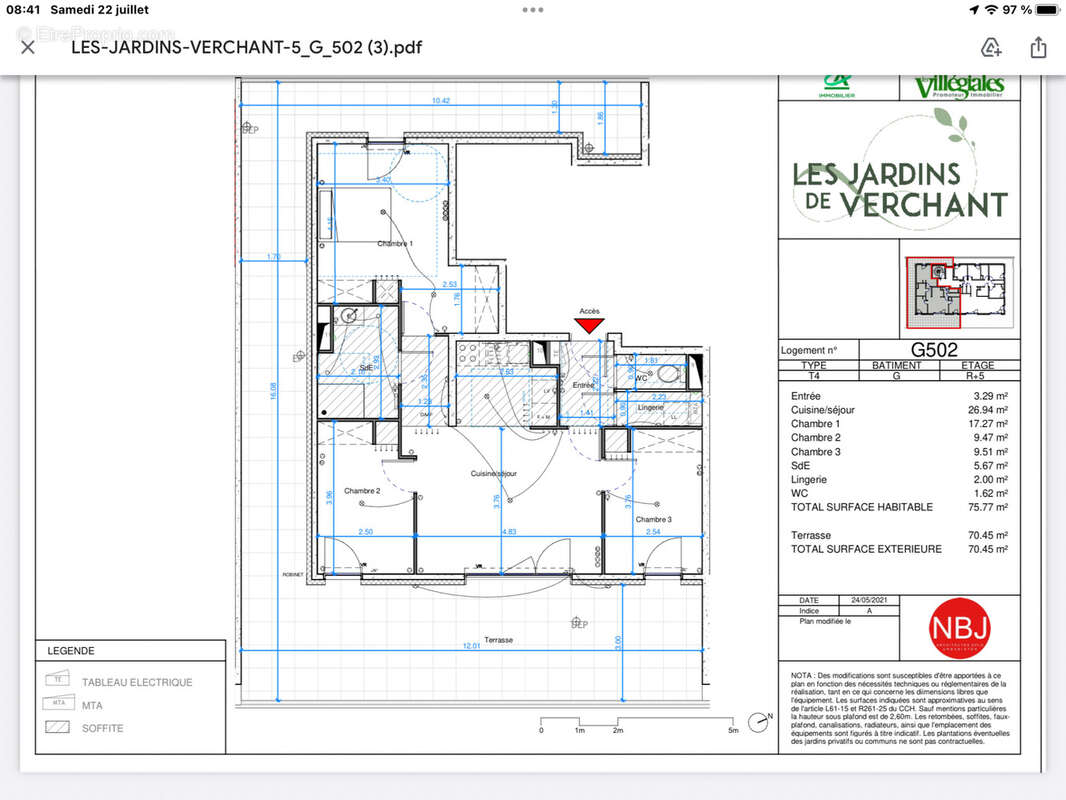 Appartement à CASTELNAU-LE-LEZ