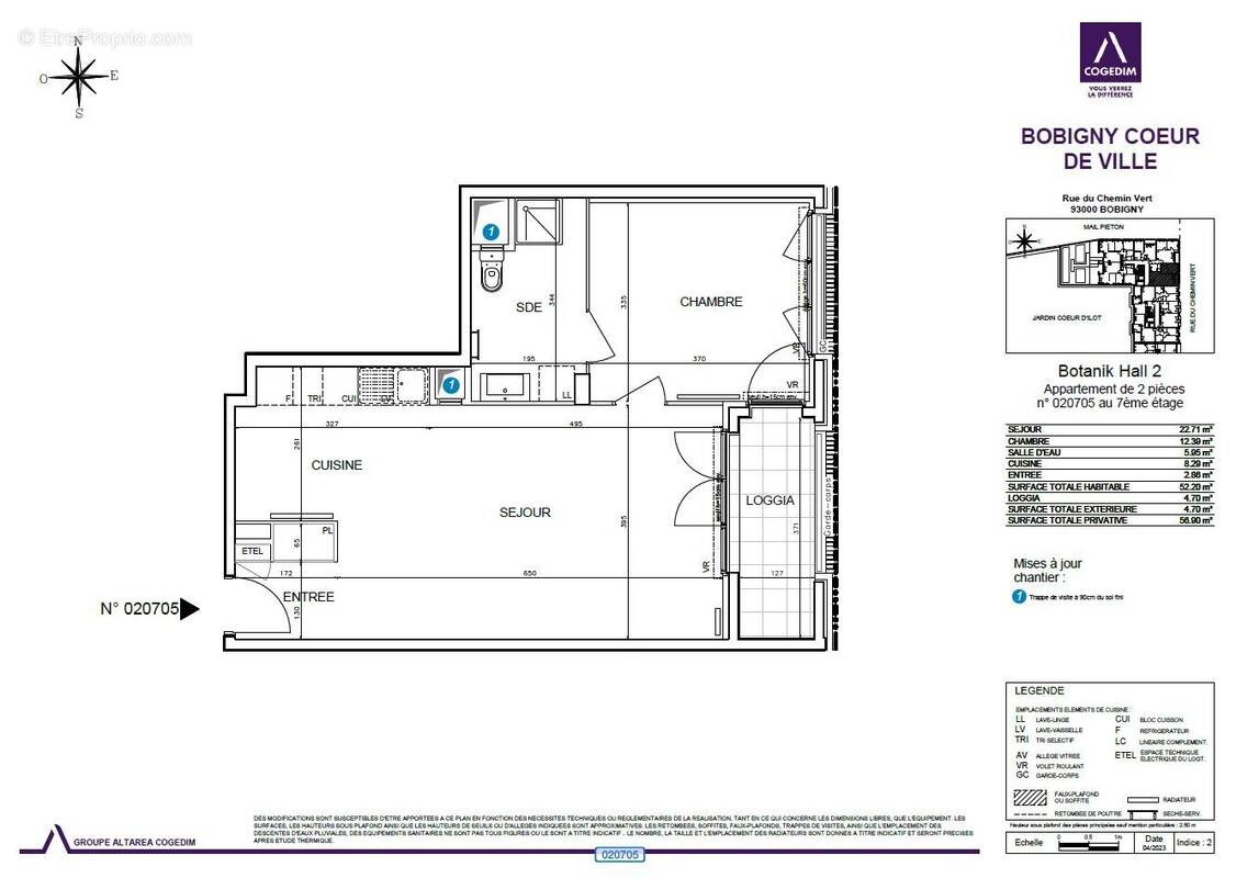 Appartement à BOBIGNY