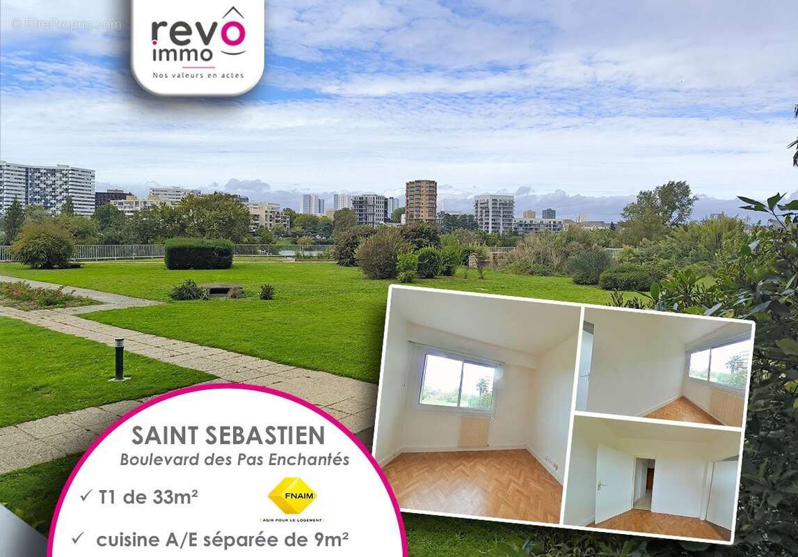 Appartement à SAINT-SEBASTIEN-SUR-LOIRE