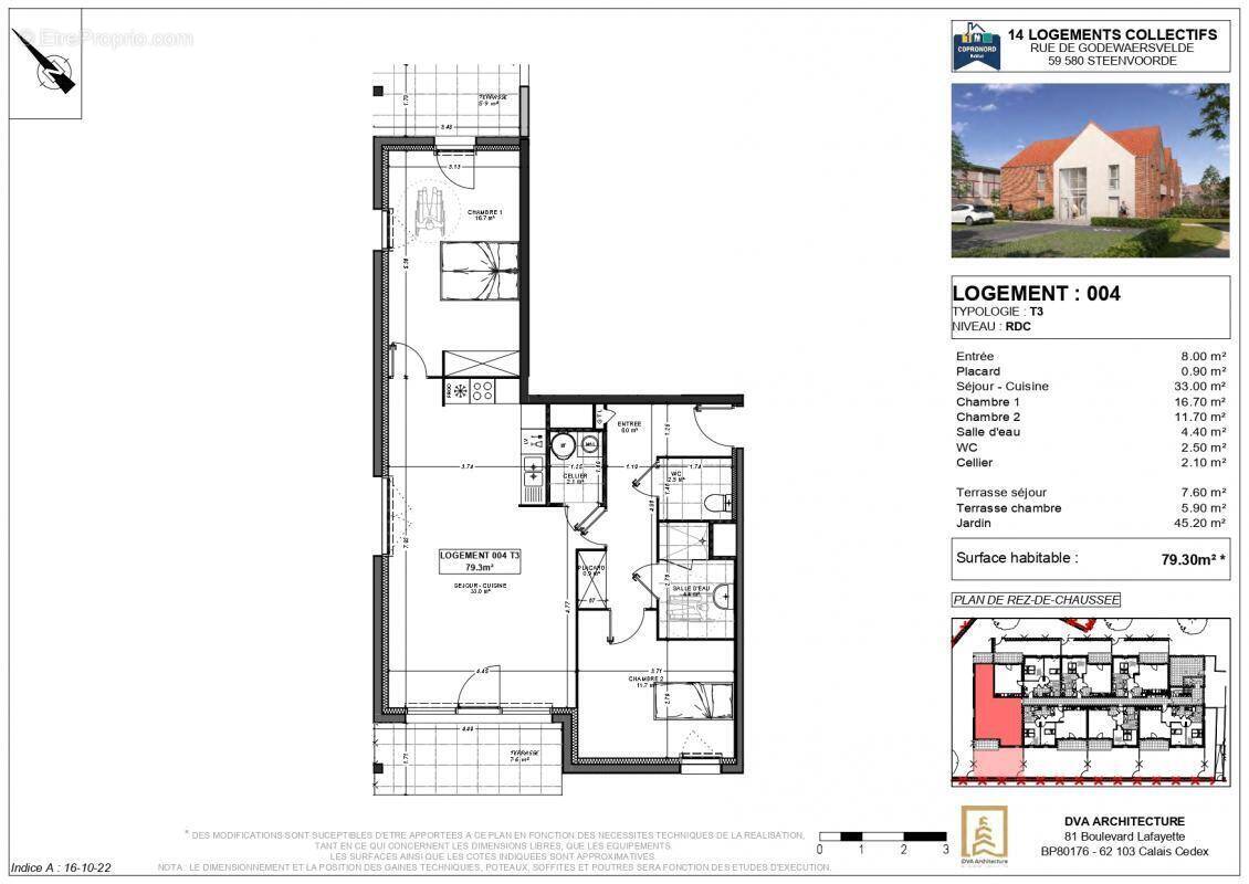 Appartement à STEENVOORDE