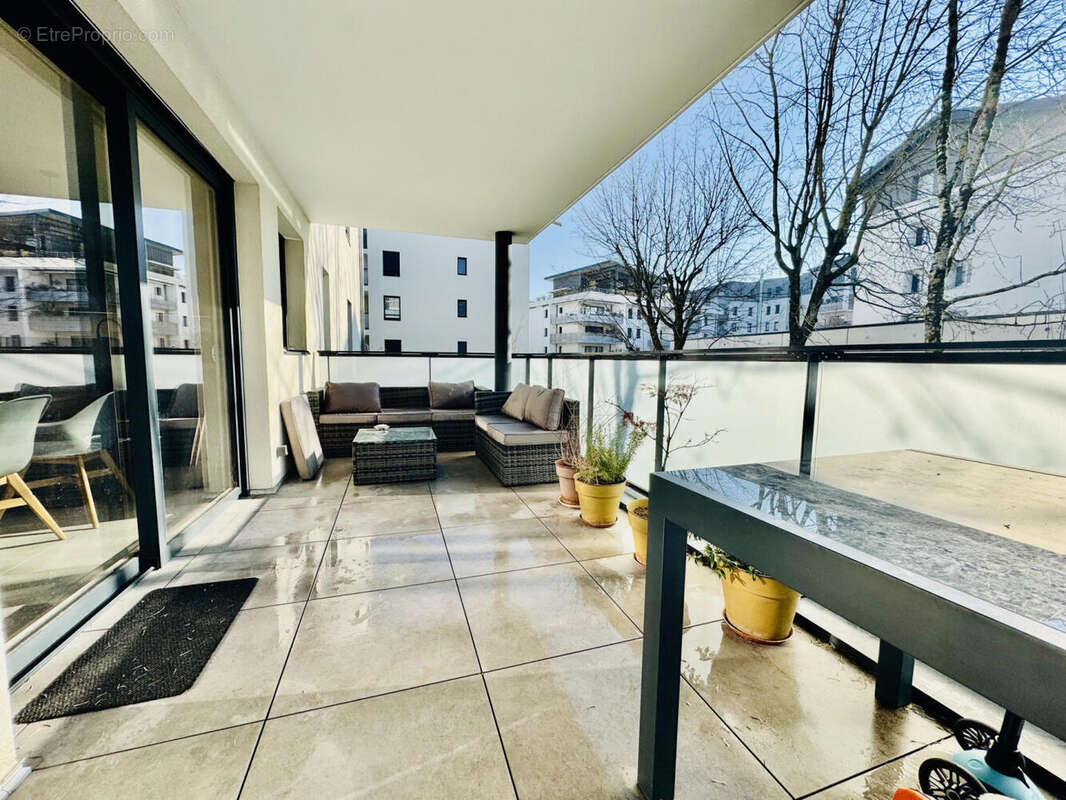 terrasse (1) - Appartement à SAINT-JULIEN-EN-GENEVOIS