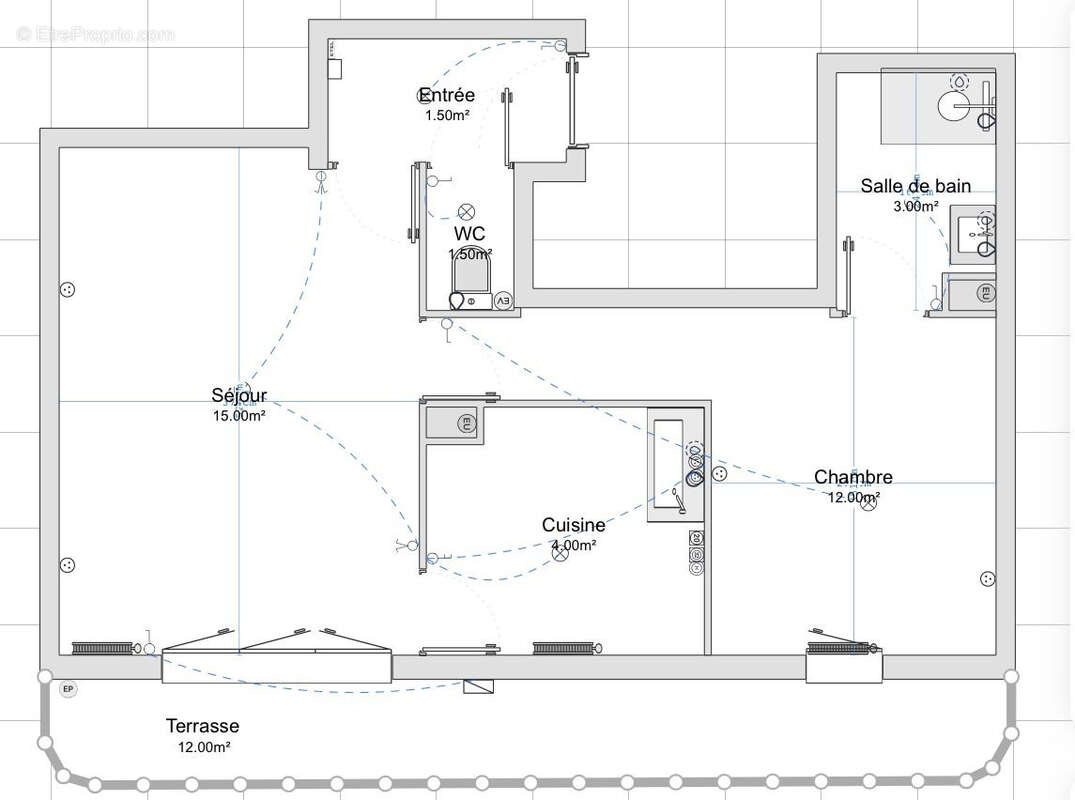 Appartement à AMELIE-LES-BAINS-PALALDA