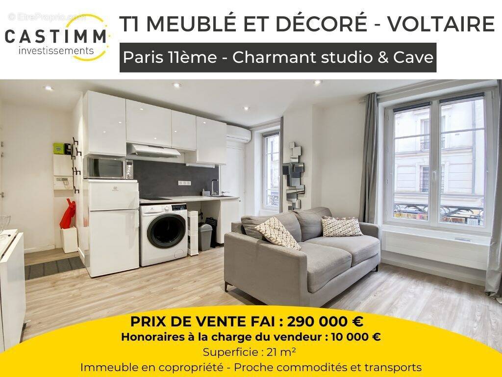 Appartement à PARIS-11E