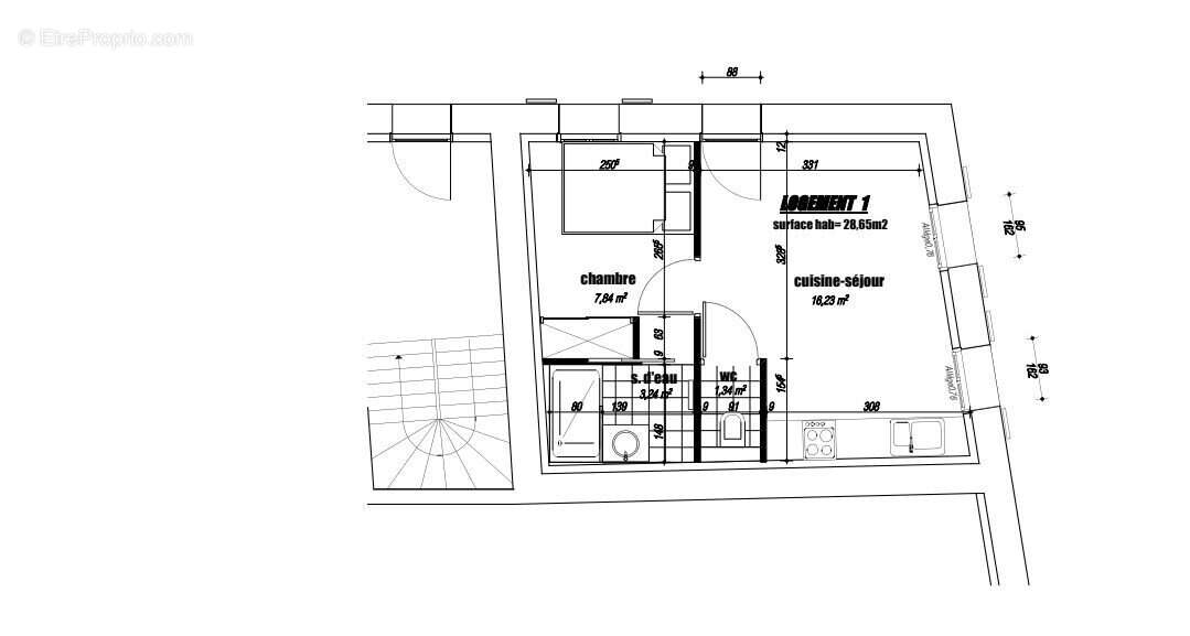 Appartement à SAINTES