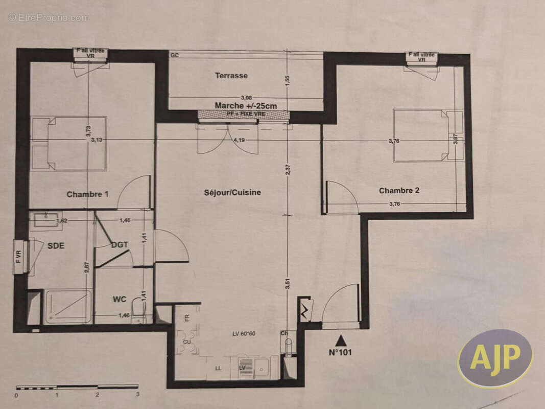 Appartement à MARTIGNAS-SUR-JALLE