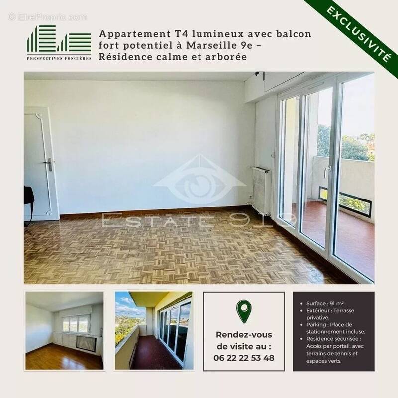 Appartement à MARSEILLE-9E