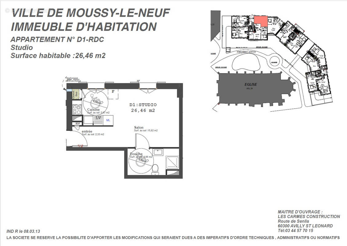 Appartement à MOUSSY-LE-NEUF