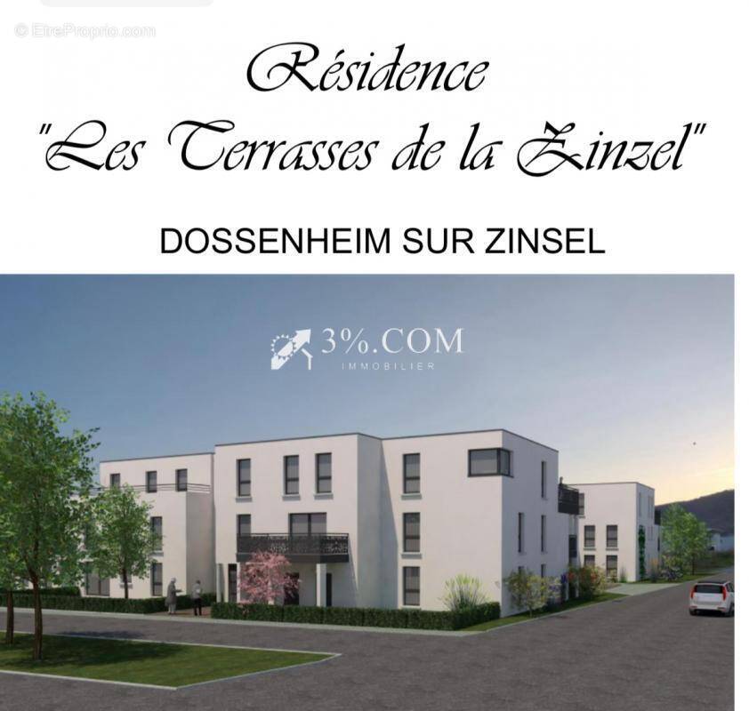 Appartement à DOSSENHEIM-SUR-ZINSEL