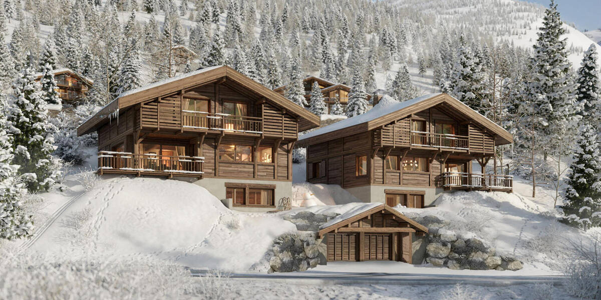 Ski Chalet for sale La Clusaz 1EXT_FINAL_PC MOD V1 - Maison à LA CLUSAZ