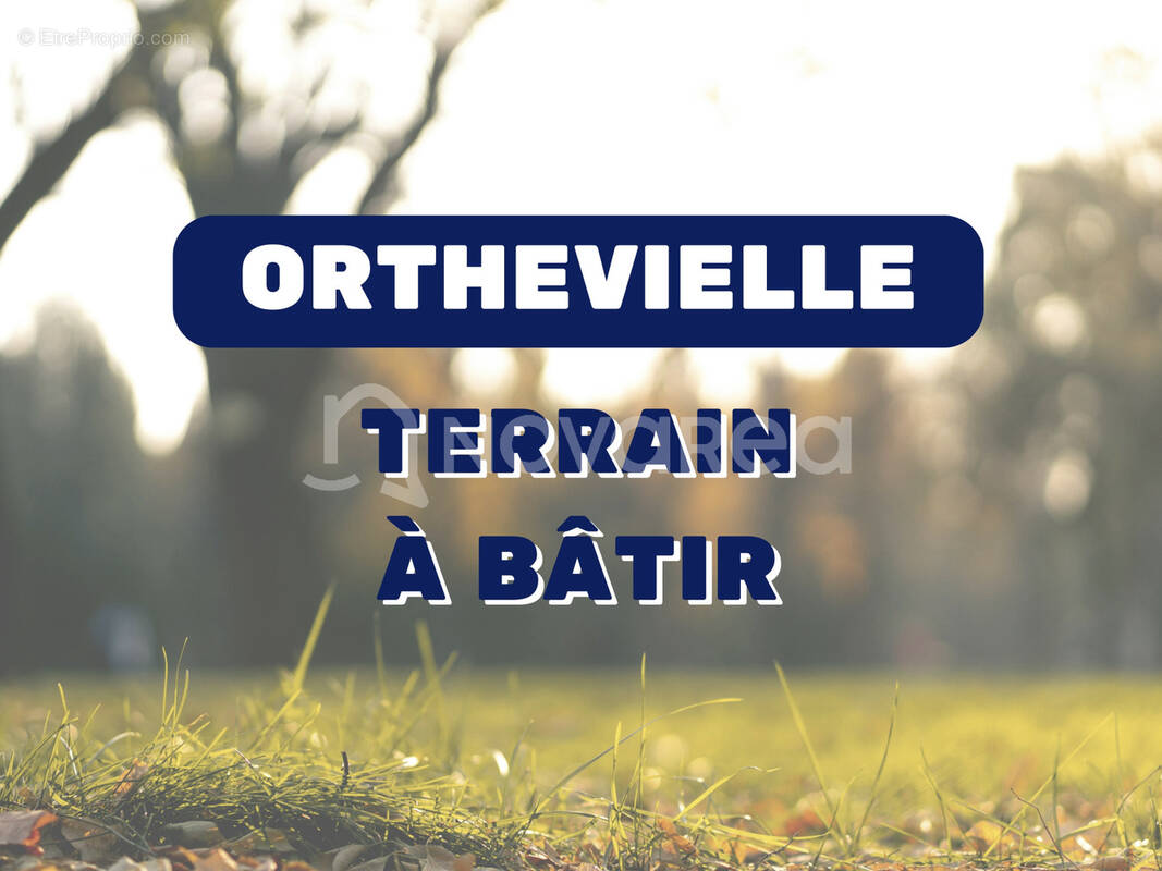 Terrain à ORTHEVIELLE