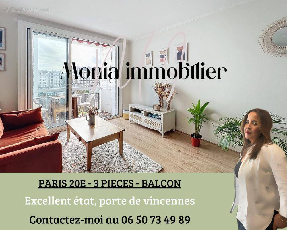 Appartement à PARIS-20E