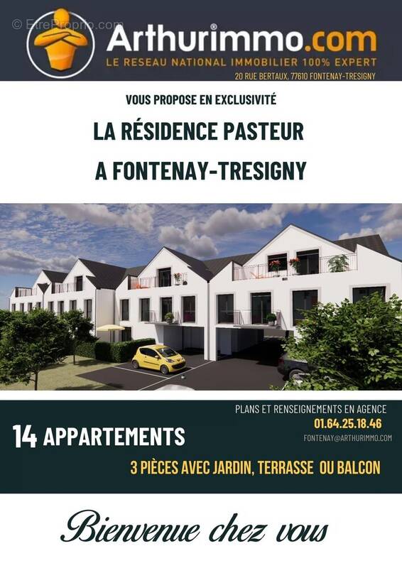 Appartement à FONTENAY-TRESIGNY