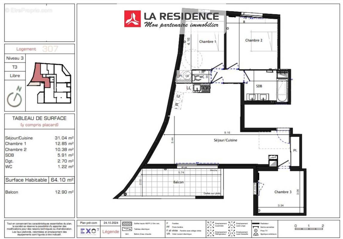 Appartement à CASTELNAU-LE-LEZ