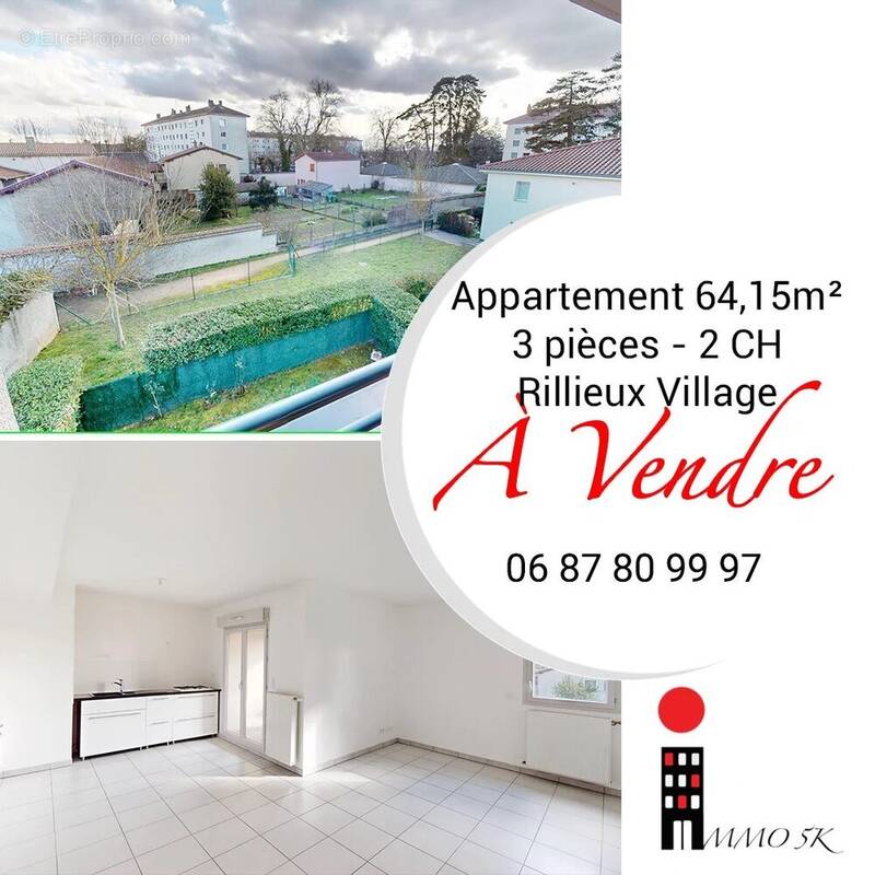 Appartement à RILLIEUX-LA-PAPE