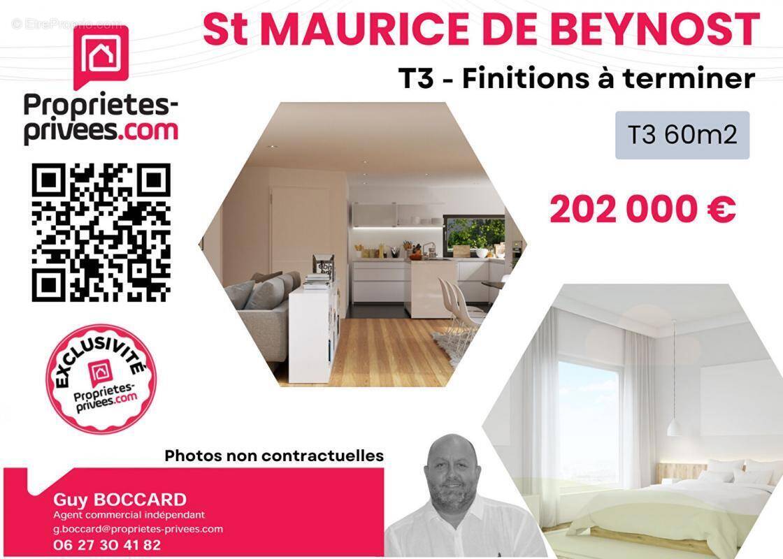 Appartement à SAINT-MAURICE-DE-BEYNOST