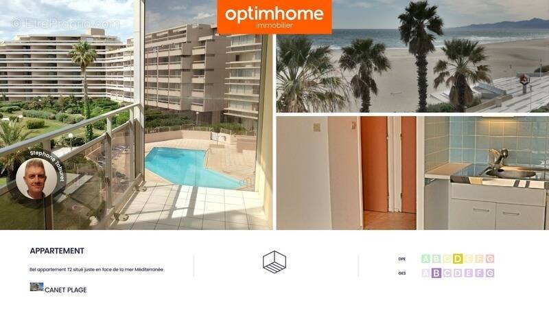 Appartement à CANET-EN-ROUSSILLON