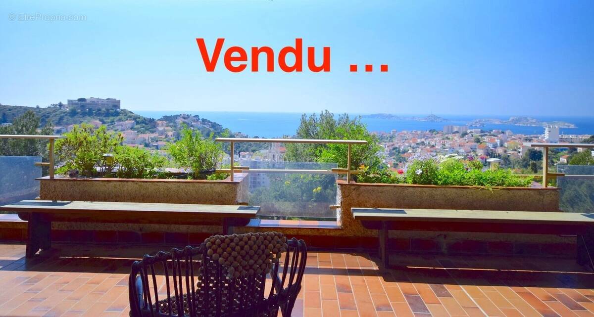 Terrasse - Maison à MARSEILLE-7E