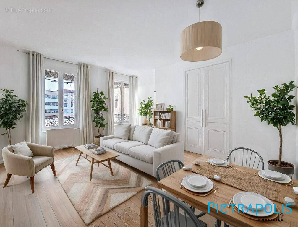 HOME STAGING SEJOUR - Appartement à LYON-6E