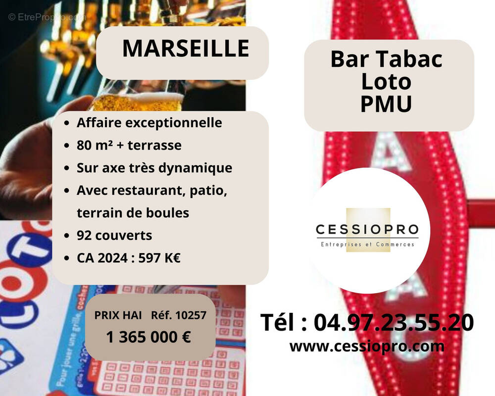 Commerce à MARSEILLE-4E