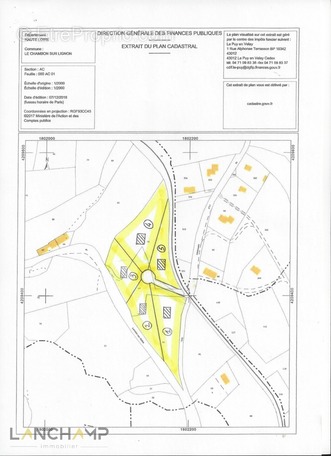 Terrain à LE CHAMBON-SUR-LIGNON