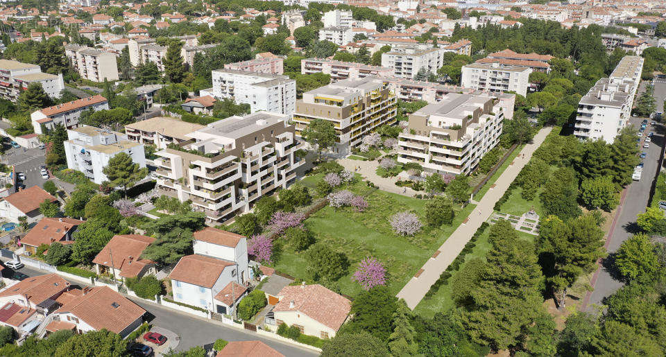 Le clos lauzier à Montpellier