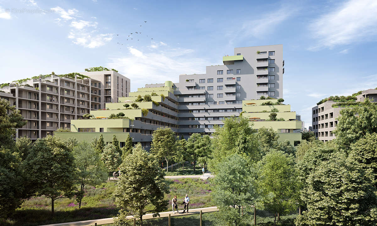 Avenue de l&#039;industrie à Ivry Sur Seine