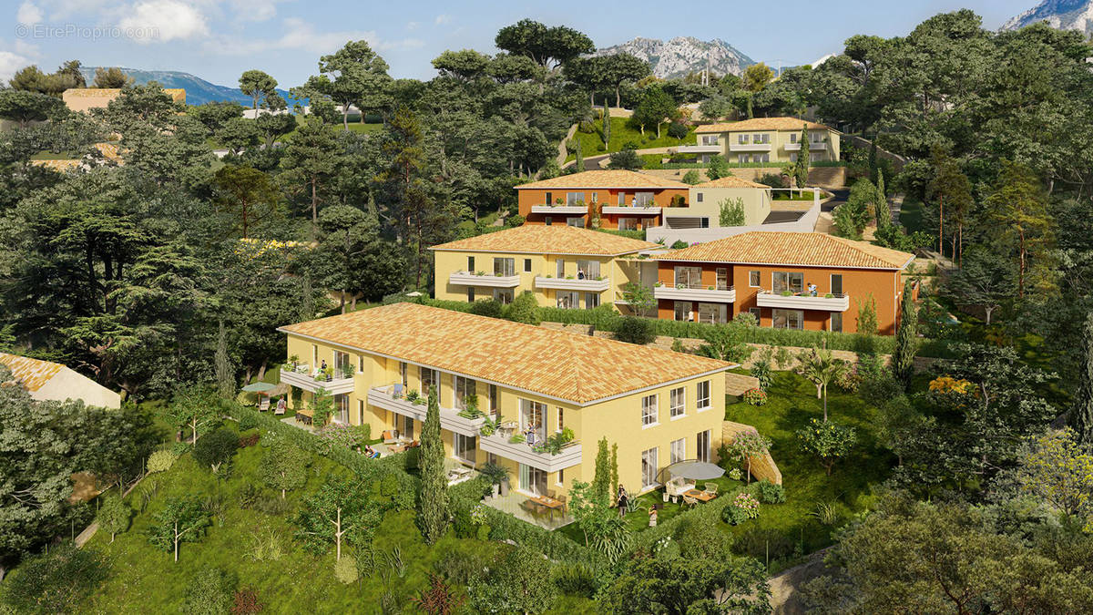 Les hauts jardins à Menton