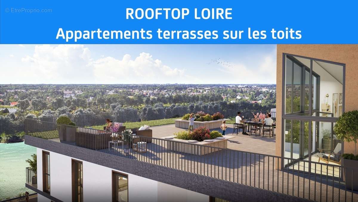 Appartement terrasse 121m2 à Orleans