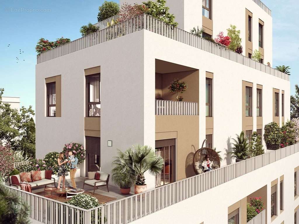 Les terrasses de la colombiere à Lyon 7e Arrondissement