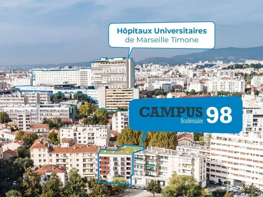 Academiales - campus 98 à Marseille 10e Arrondissement