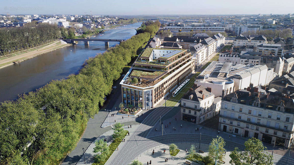 Angers résidence en bord de maine à Angers